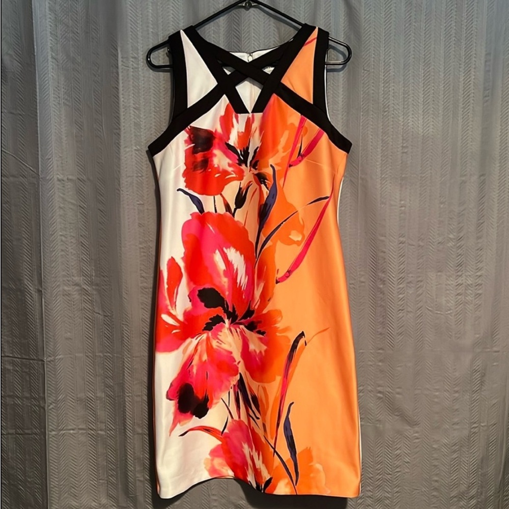 Sandra Darren Floral Dress
